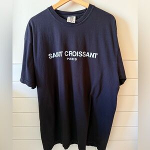 Saint Croissant Paris 100% cotton tee